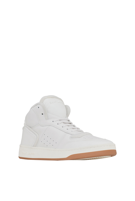 SL/80 Mid-Top Leather Sneakers